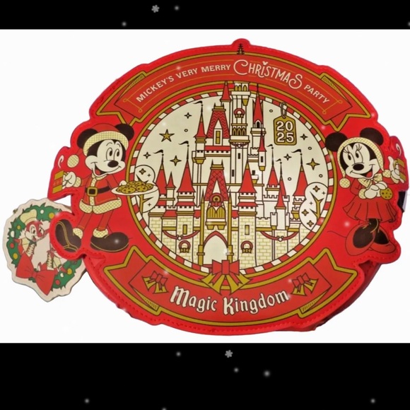 Disney limited edition Very Merry Christmas Party Loungefly